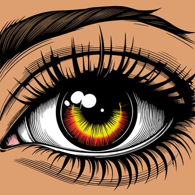 realistic eye