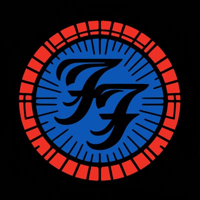 foo fighters logo clear no background
