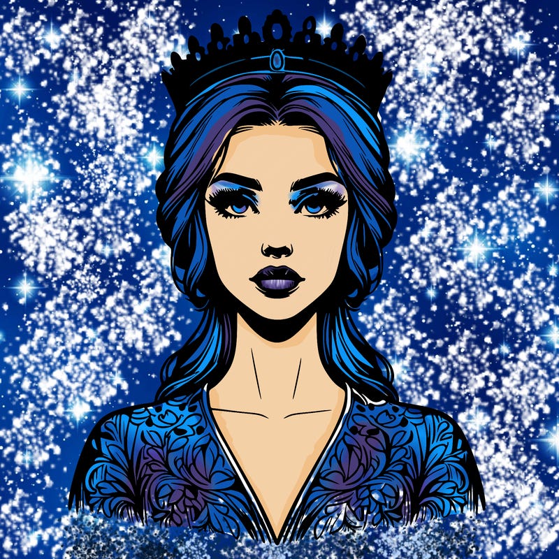 realistic beautiful queen