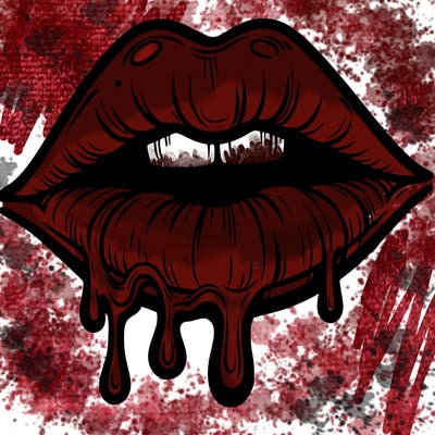 lips that look realistic and drip