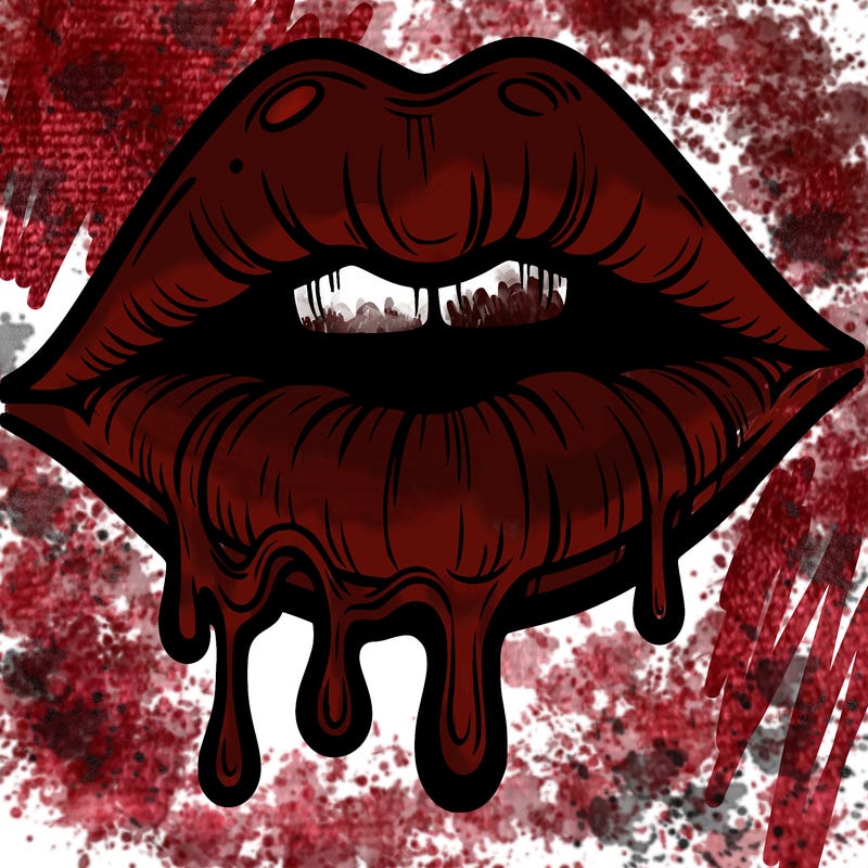 lips that look realistic and drip