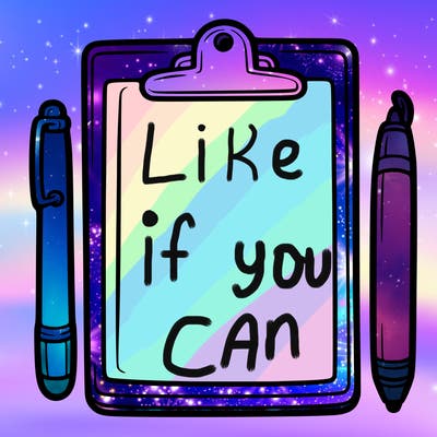 blank clip board with pen