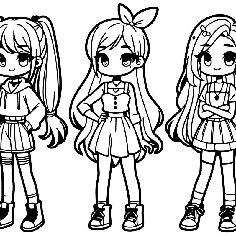 animated girls
