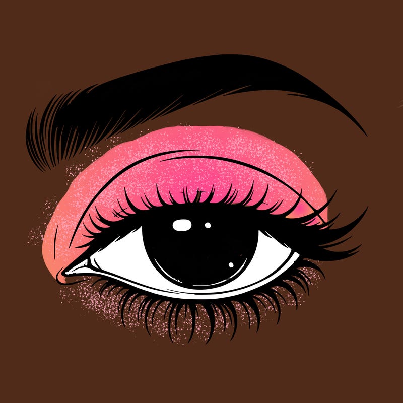 eye closed realistic