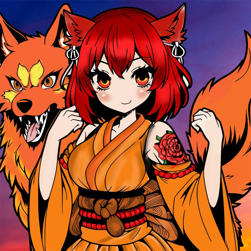 anime werewolf girl