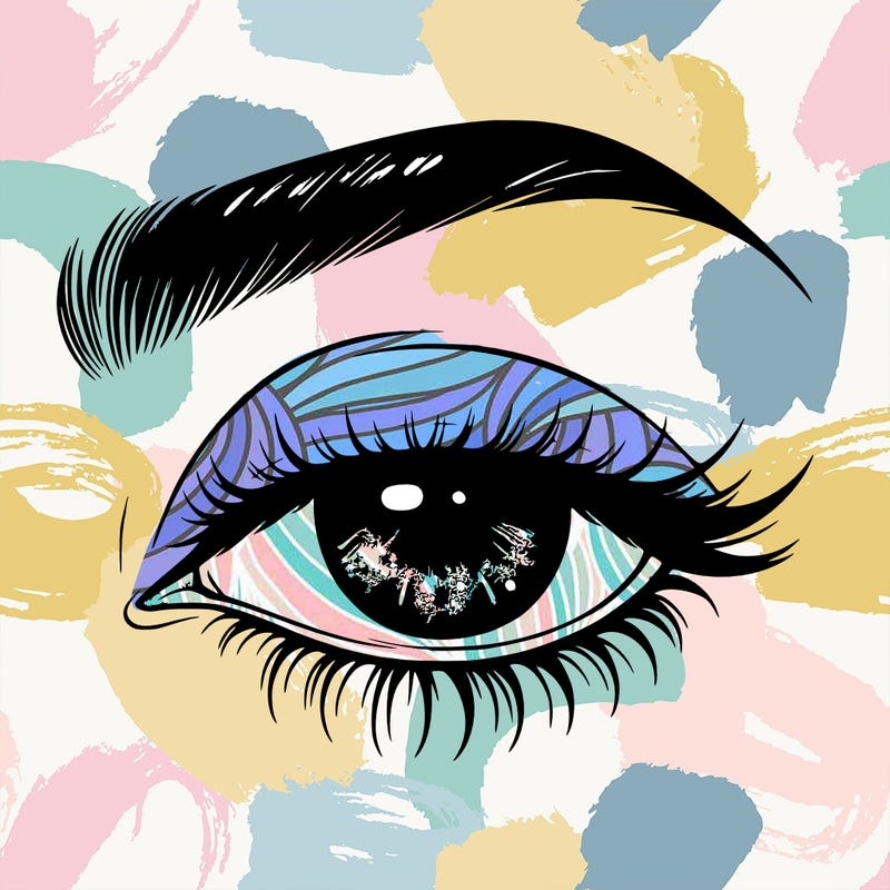 eye closed realistic