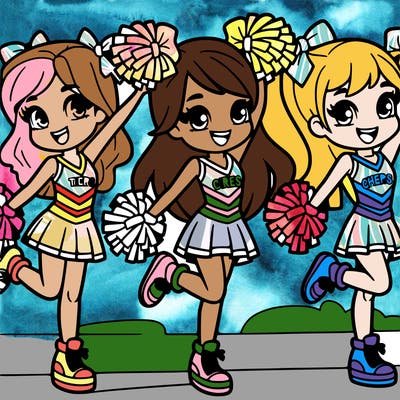 cheerleaders