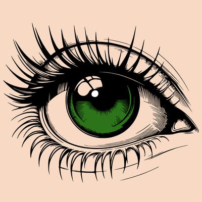 realistic eye