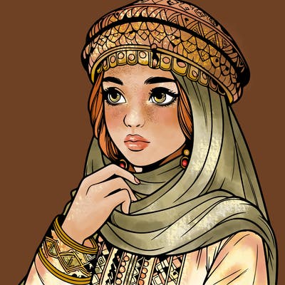 realist moroccan girl