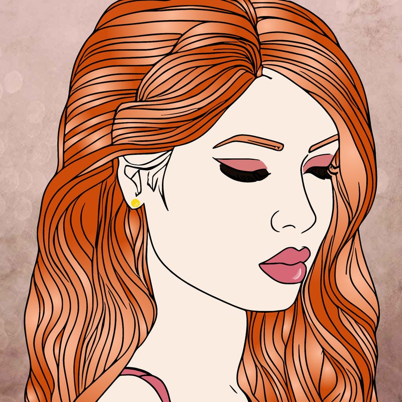 marker drawing on blank paper