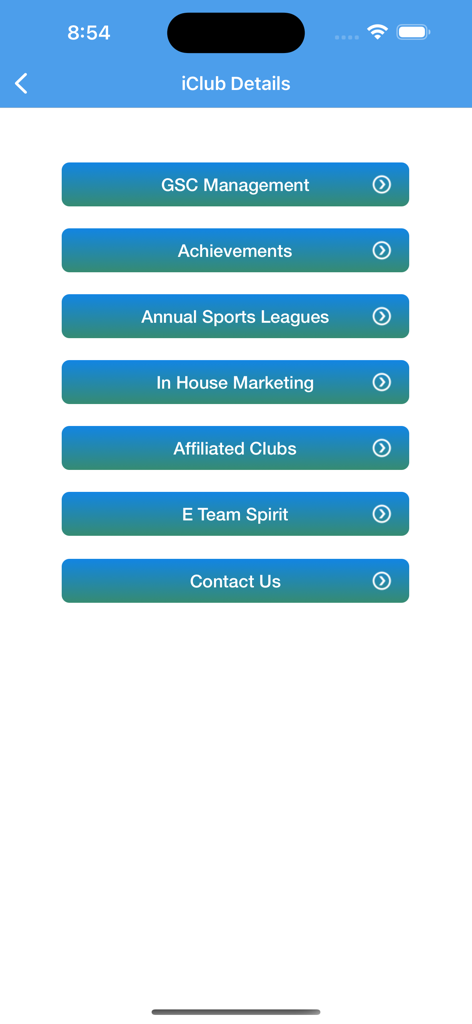 GSC Club - Sports App | MWM