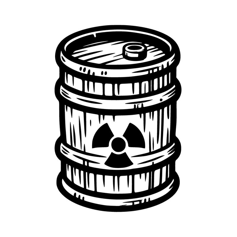 radioactive barrel