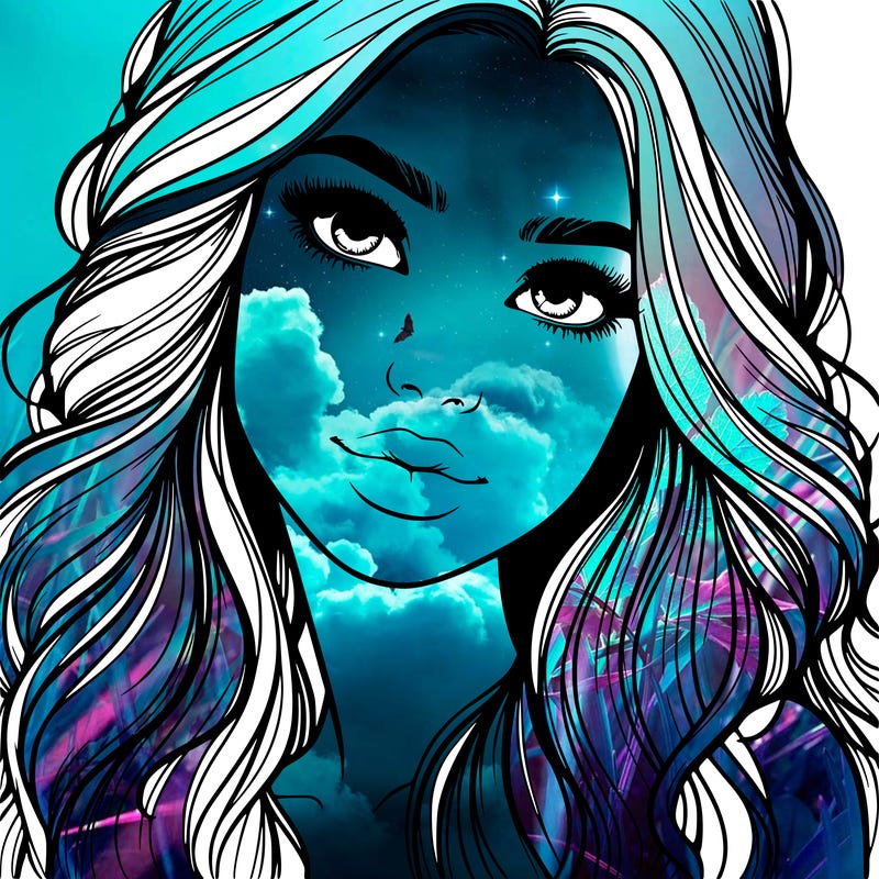beautiful realistic girl