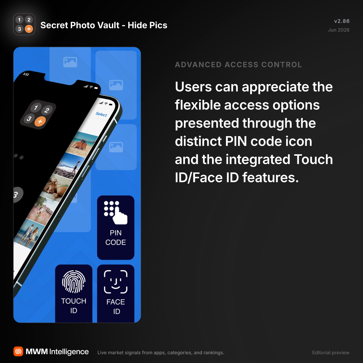 Secret Photo Vault - Hide Pics - Photo & Video App | MWM