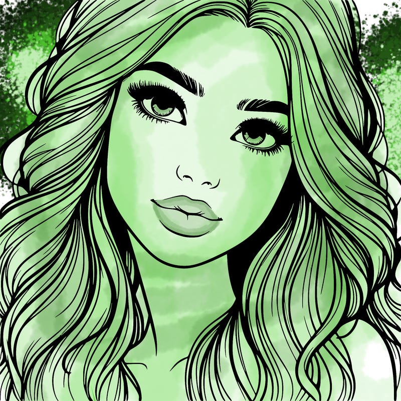 beautiful realistic girl