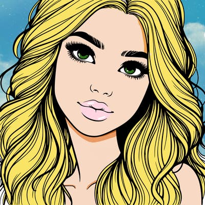 beautiful realistic girl