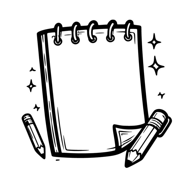 blank piece of paper