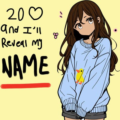 manga teen girl  in a sweater and baggy pants