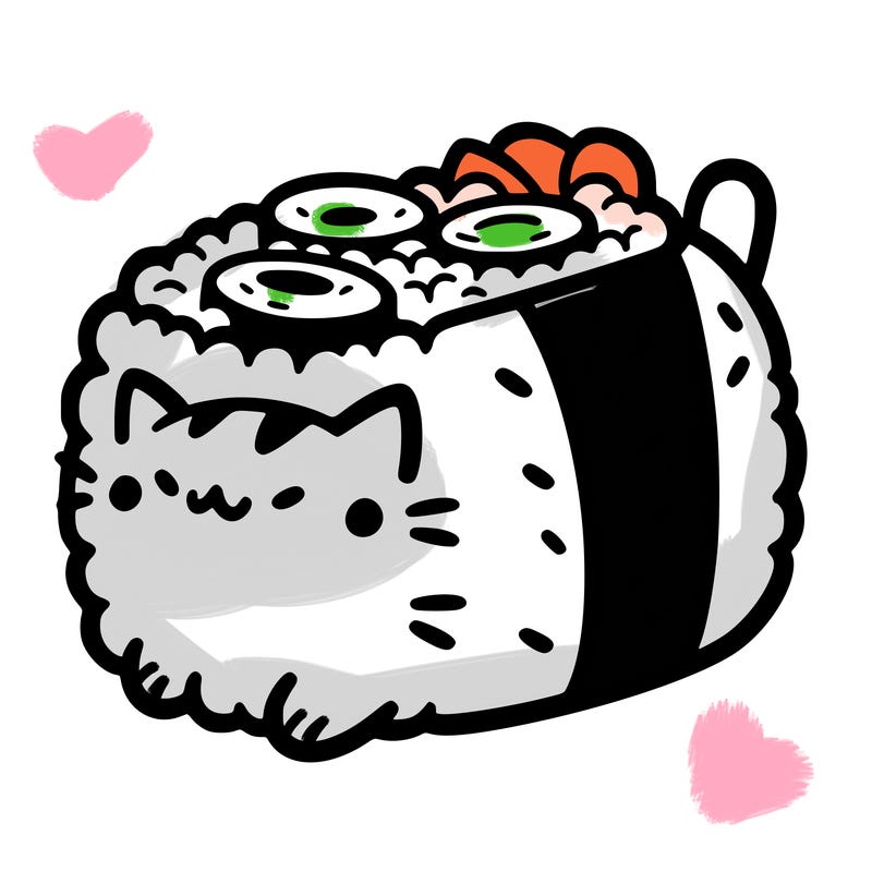 sushi cat