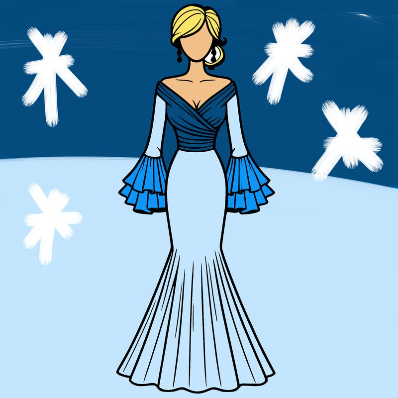 elegant straight dress