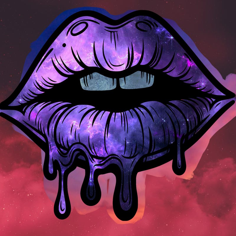 lips that look realistic and drip