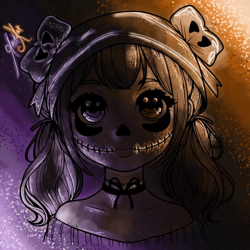 realistic girl halloween