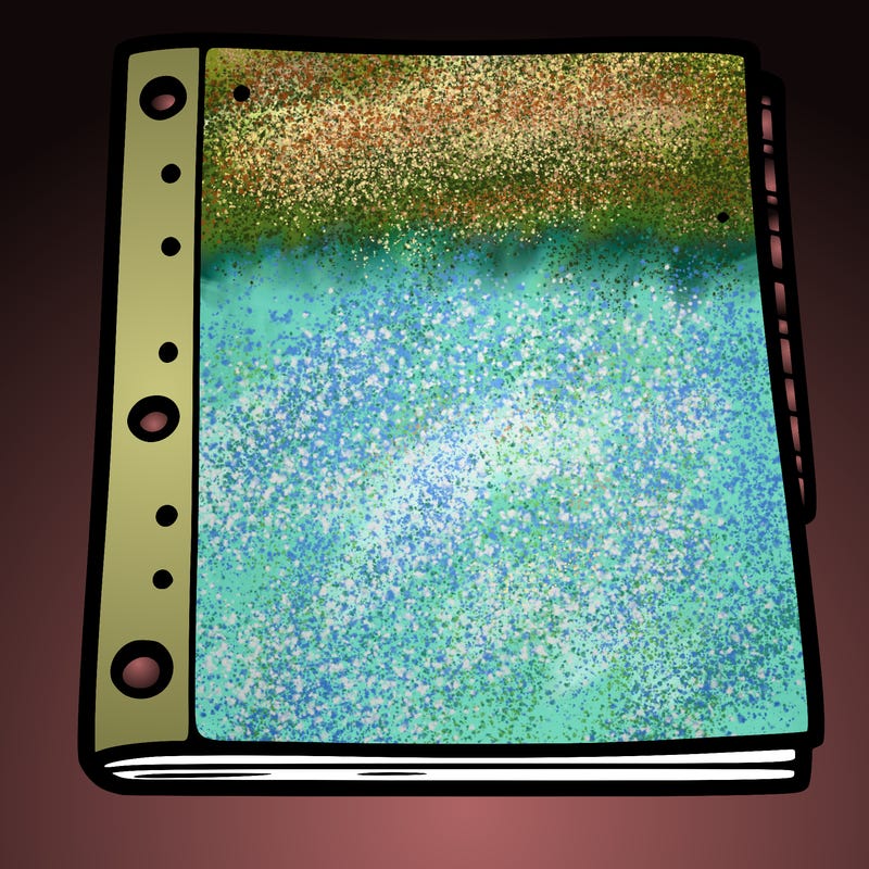 blank sheet of paper