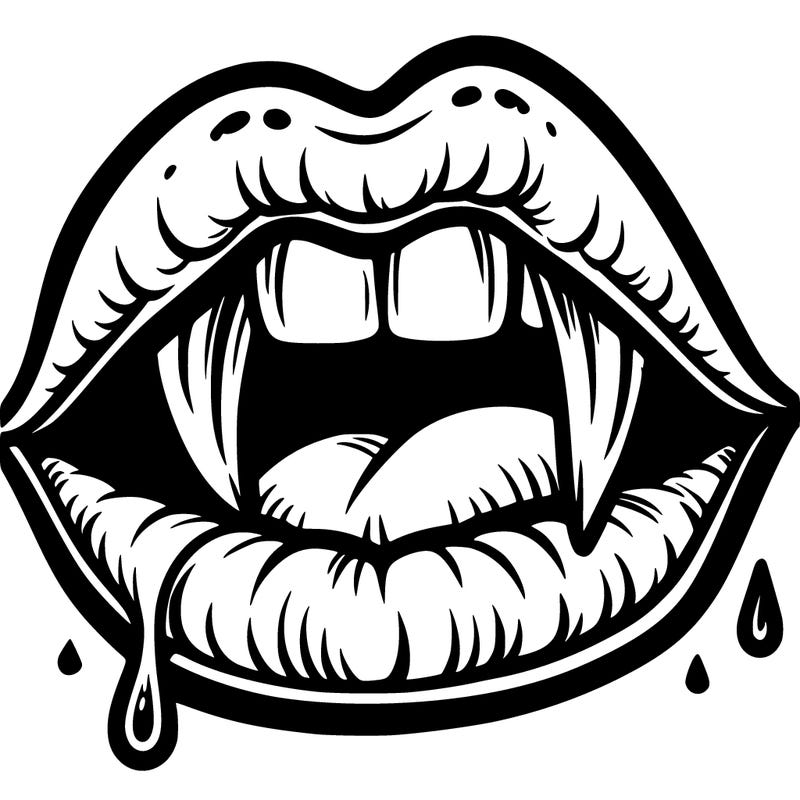 juicy vampire lips