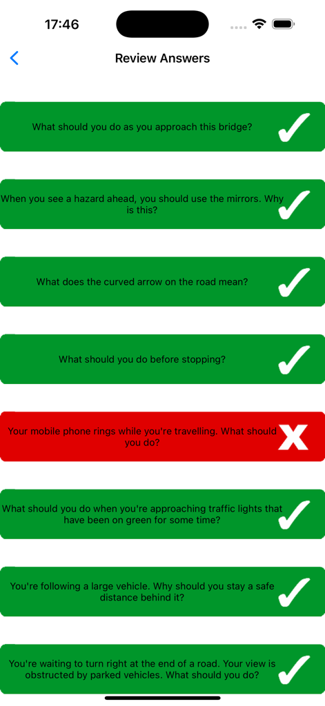 Theory Test and Hazard Clips - Education App | MWM