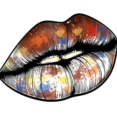 realistic lips