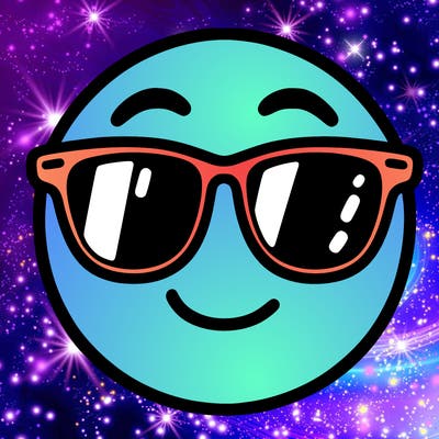 emoji with sunglasses