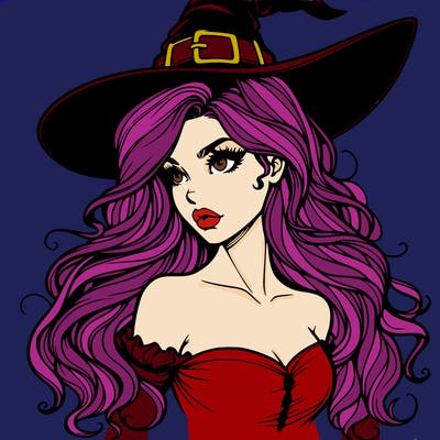 realistic witch