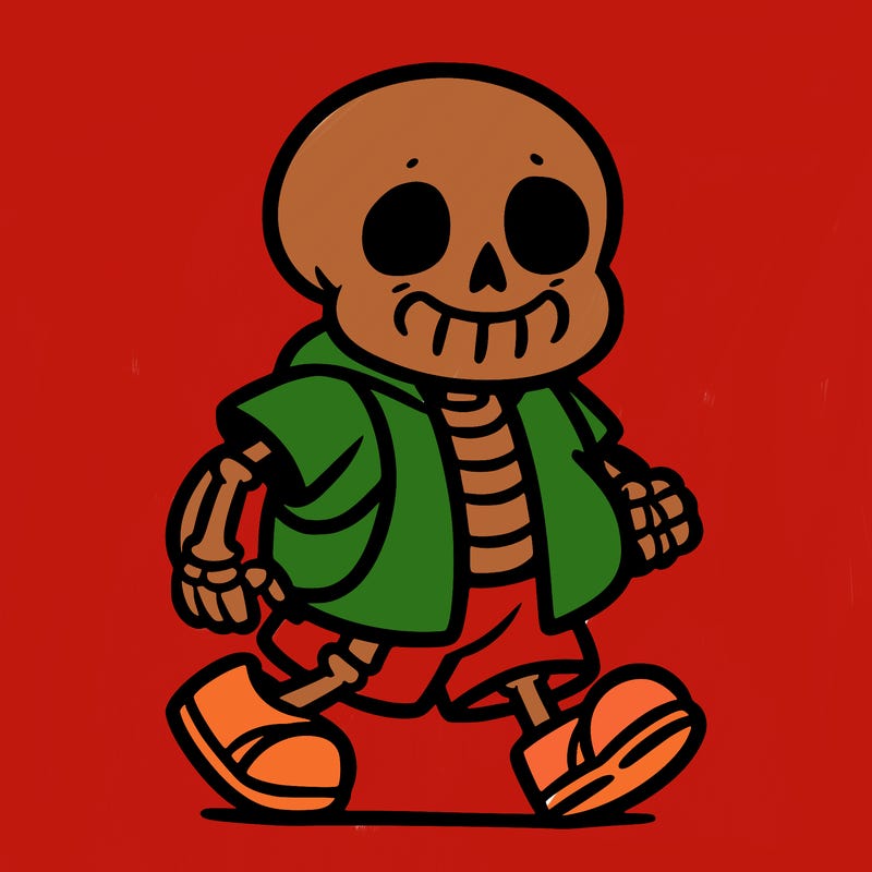 sans the skeleton