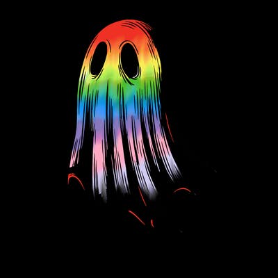 realistic creepy ghost