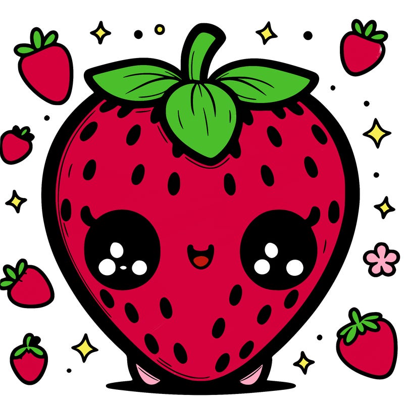 cute strawberry