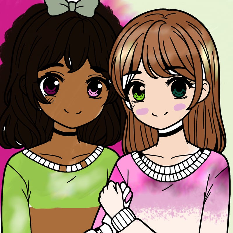 tow girl that are best friend