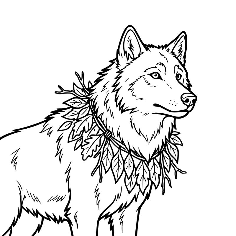 realistic wolfe who thinks he is a realistic lion