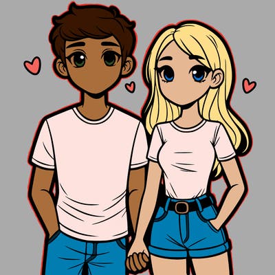 boyfriend and girlfriend