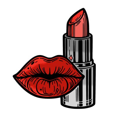 lips and lipstick