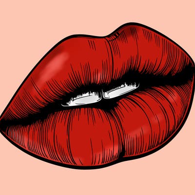 realistic lips