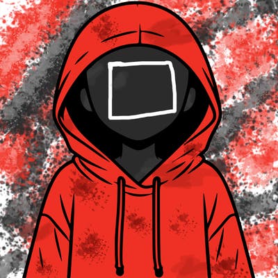 faceless girl in hoodie