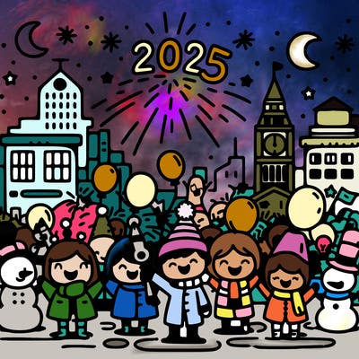 2025 new years