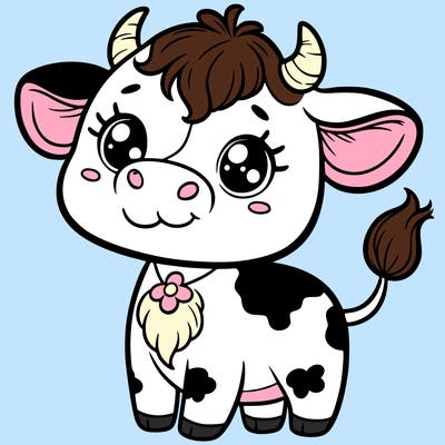 cute cow