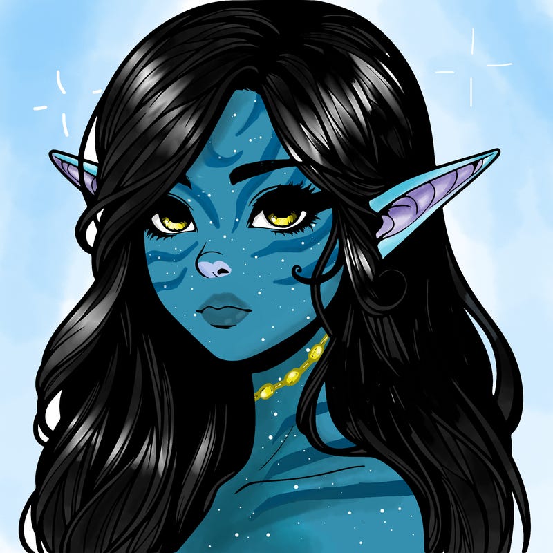 elf girl realistic dark fantasy