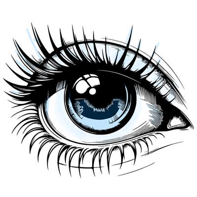 realistic eye