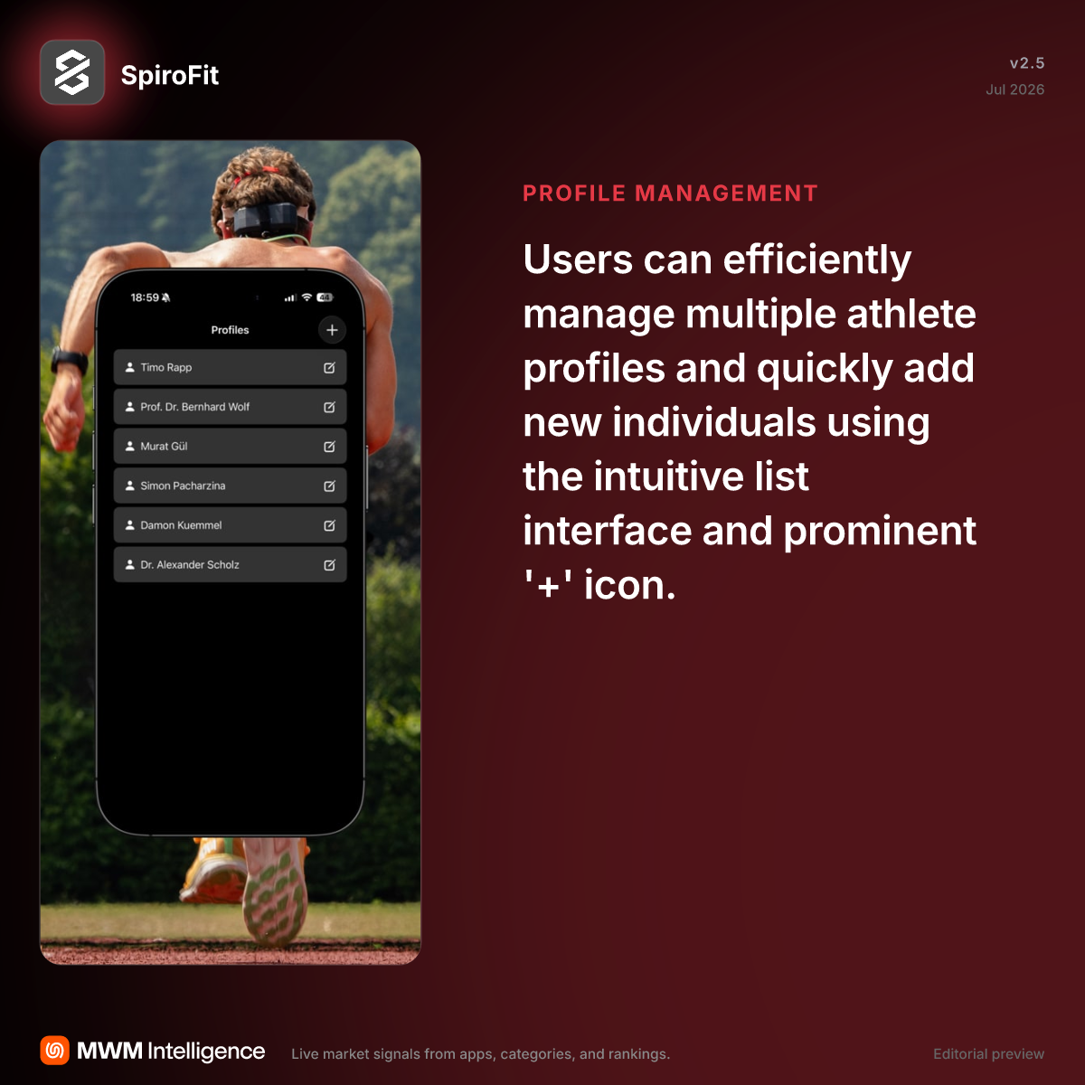 SpiroFit - Sports App | MWM
