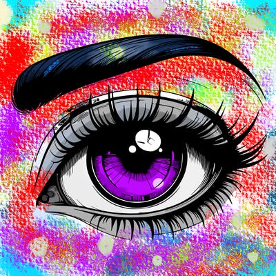 realistic eye