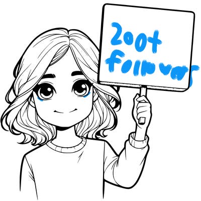 realistic girl holding up a sign