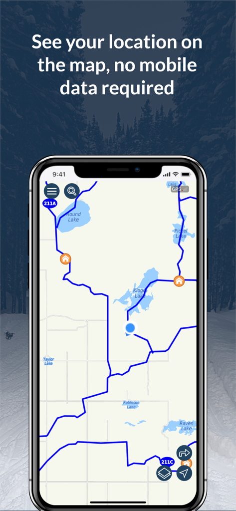 Sask Snowmobile Trails - Navigation App | MWM