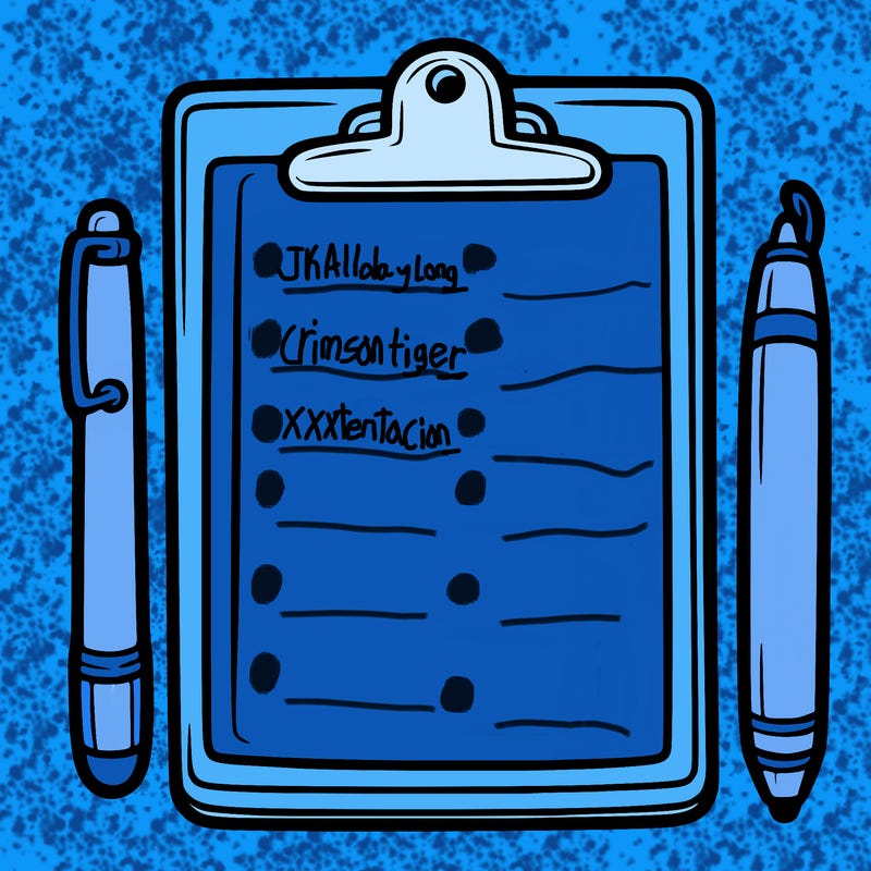 blank clip board with pen